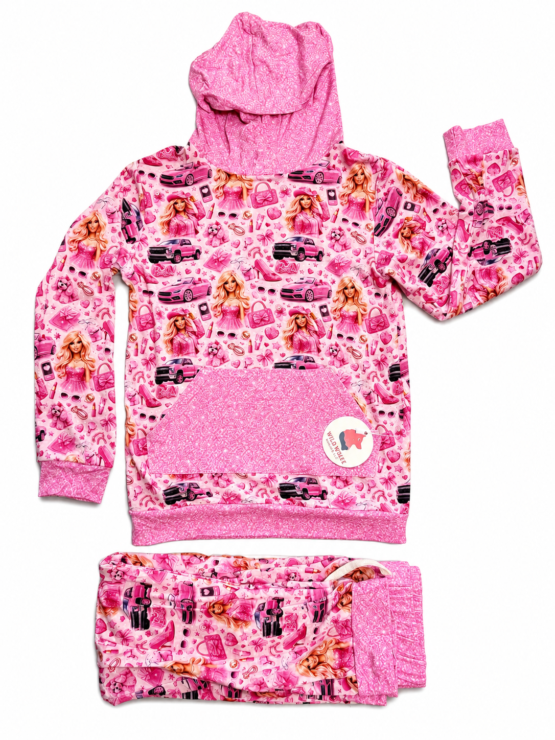 Barbie Hooded Daywear Jogger Set